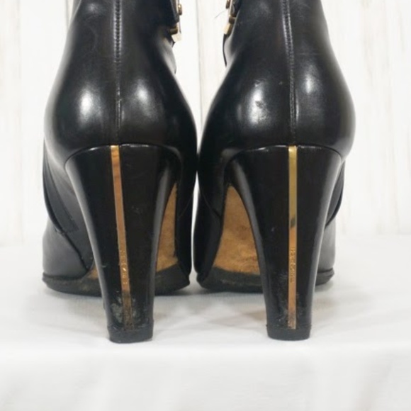 Chanel Black Leather Ankle Boots - Picture 8 of 8